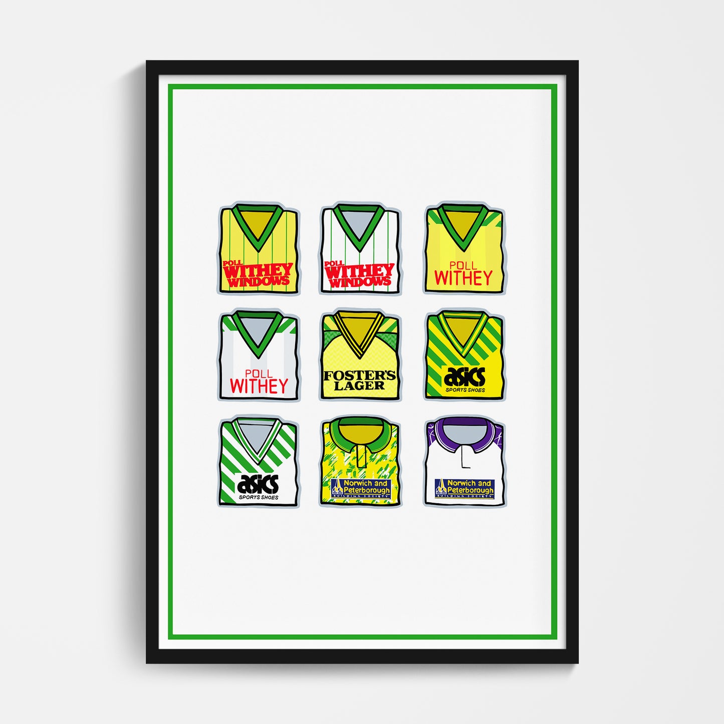 Norwich Shirts Print