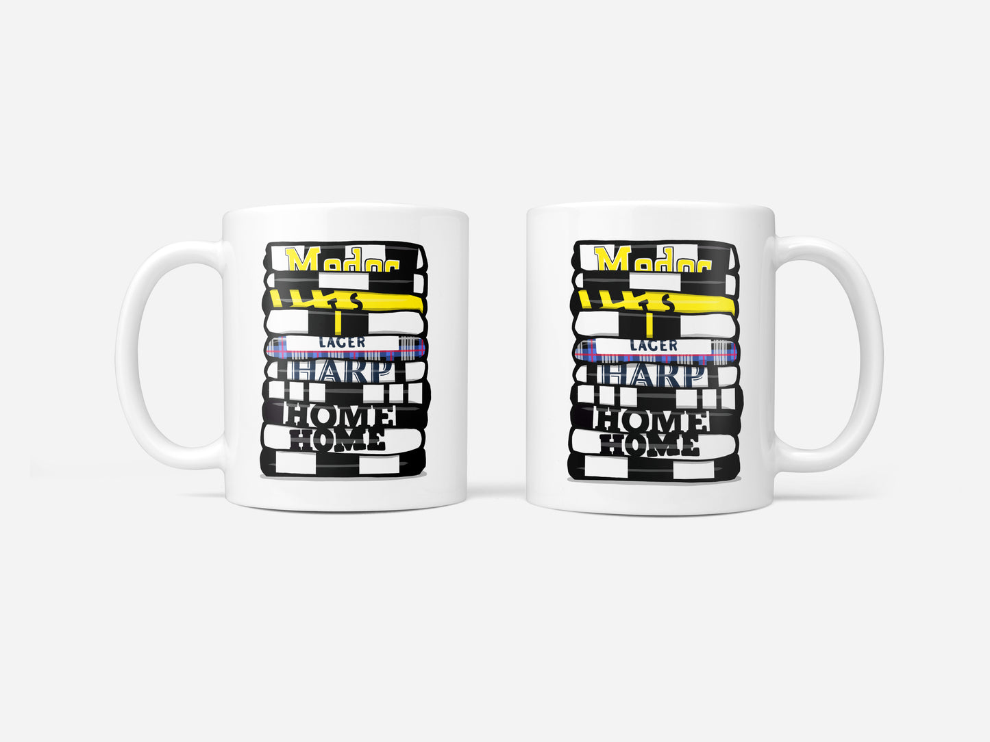 Notts County Shirt Stack Mug