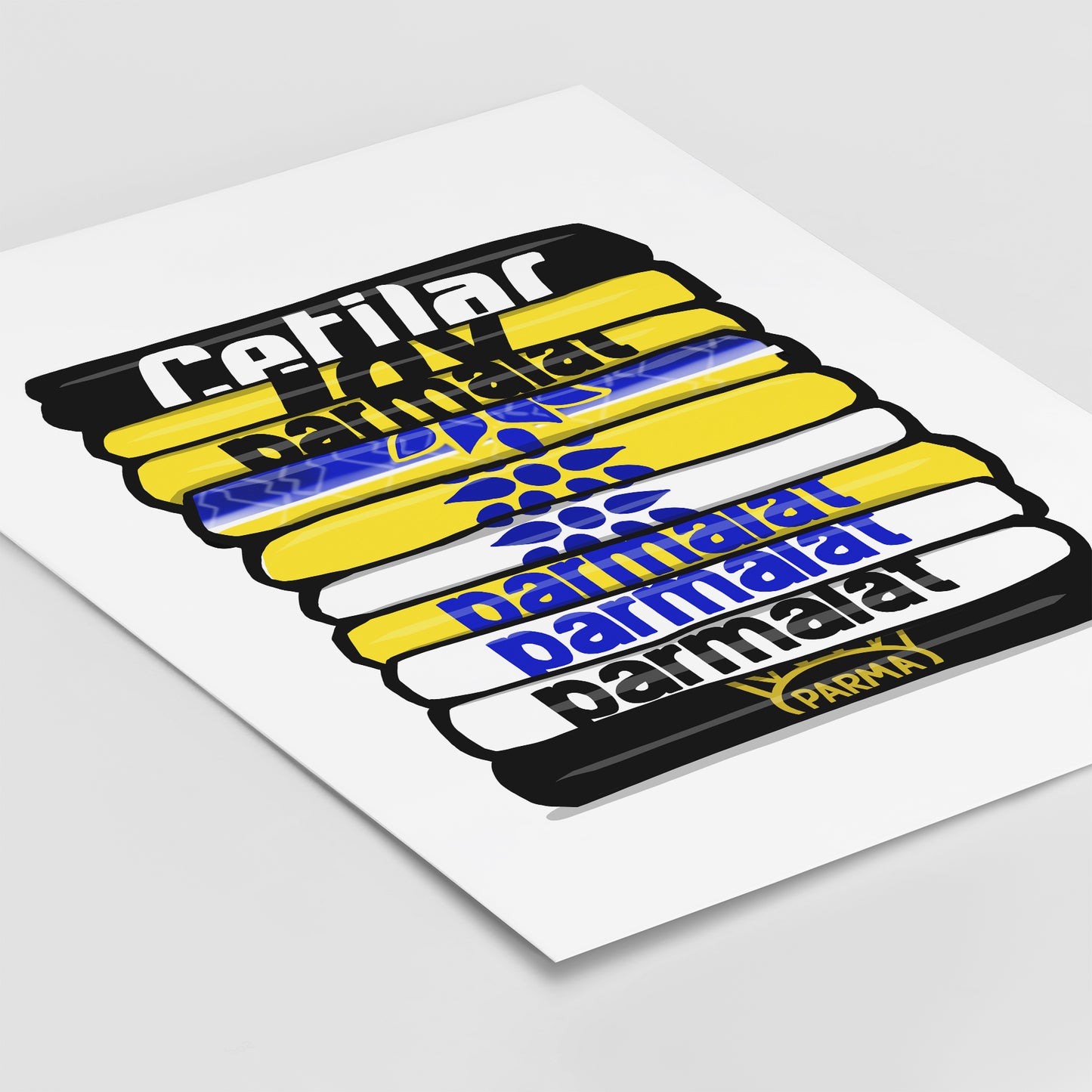 Parma Shirt Stack Print