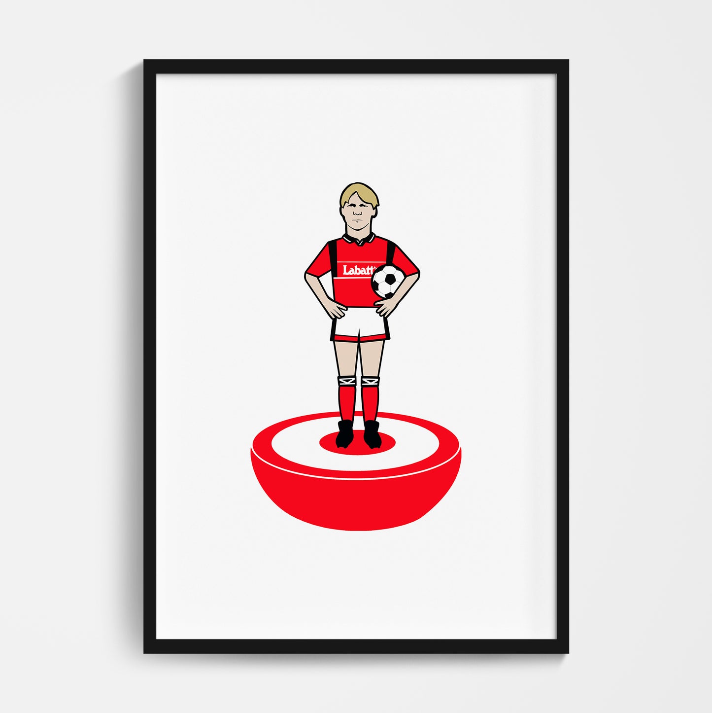 Pearce - Table Football Print