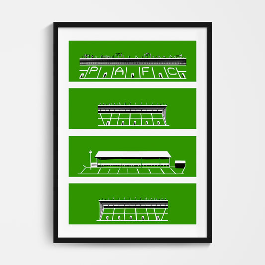 Plymouth Stadium Print