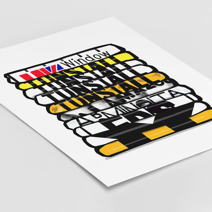 Port Vale Shirt Stack Print