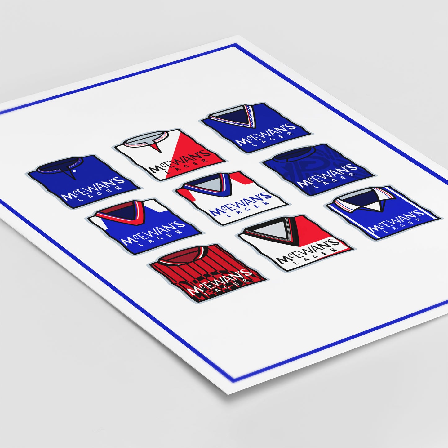 Rangers Shirts Print