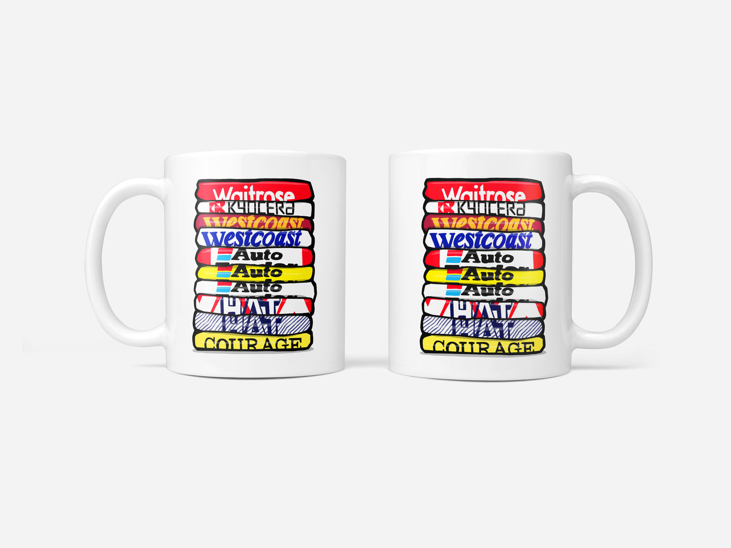 Reading Shirt Stack Mug