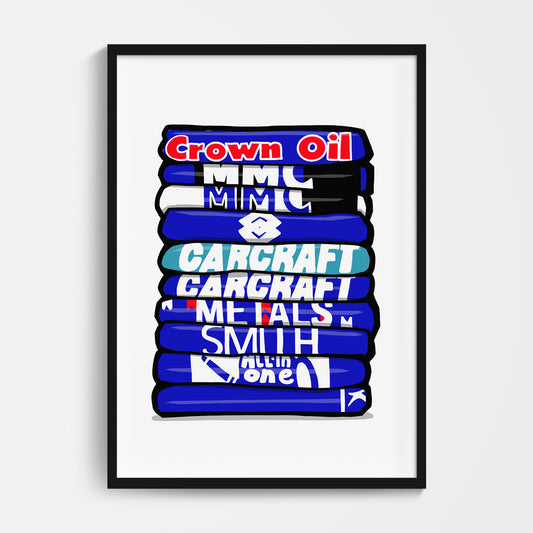 Rochdale Shirt Stack Print