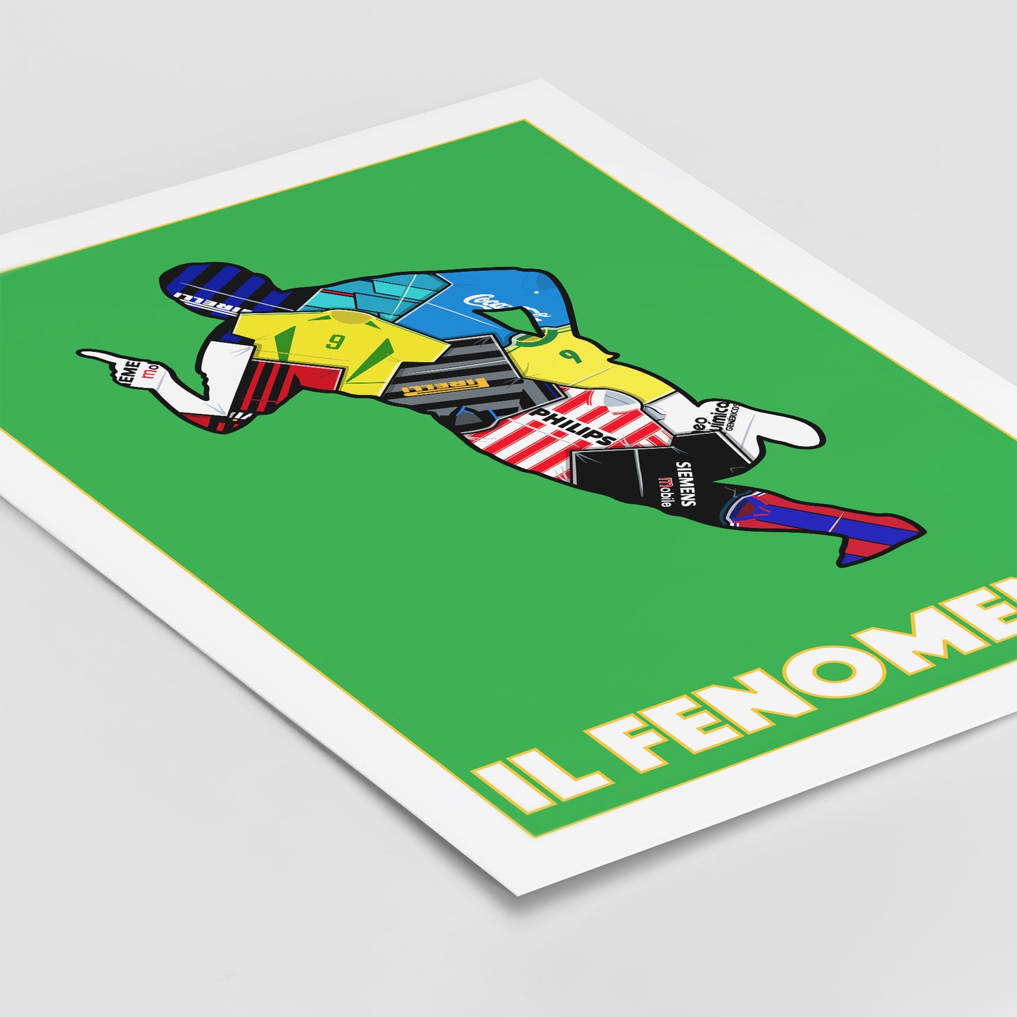 Ronaldo Shirts Mash Up Print