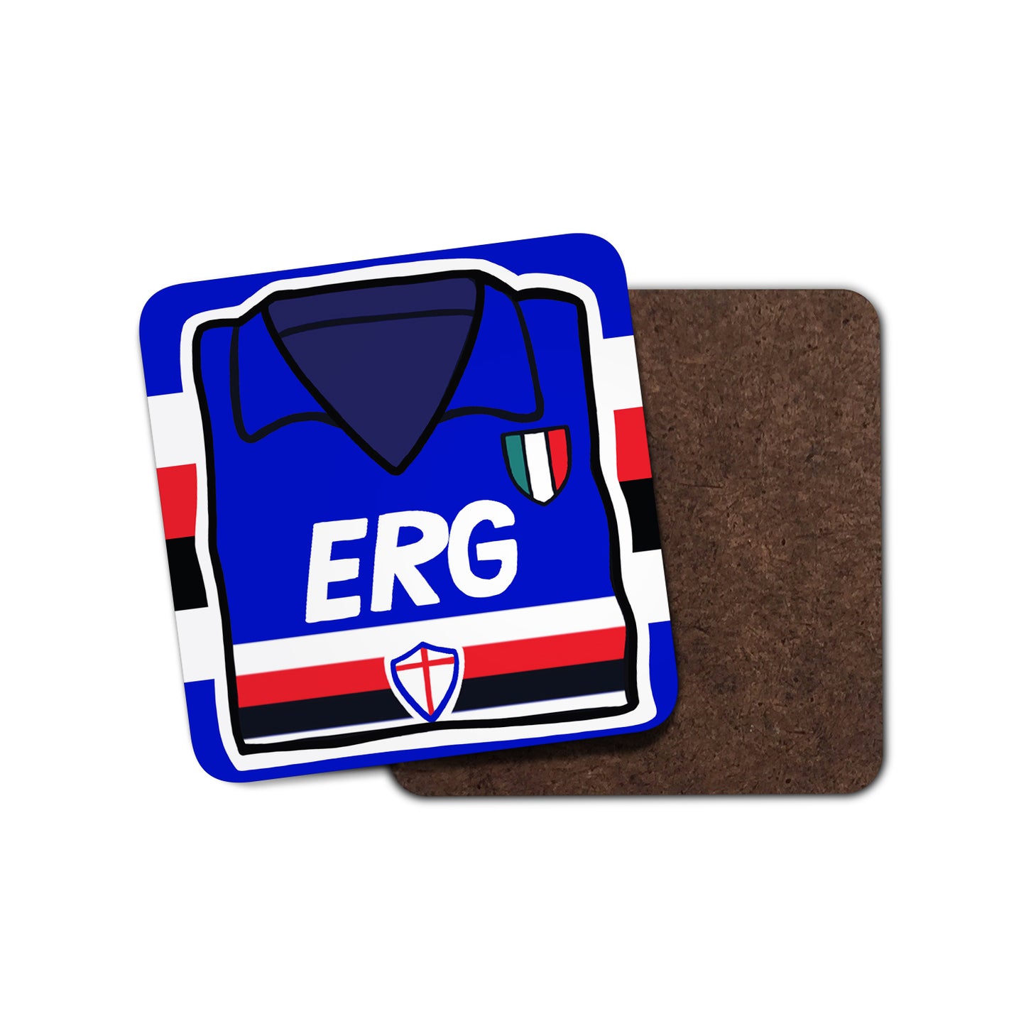 Sampdoria Shirt Coaster