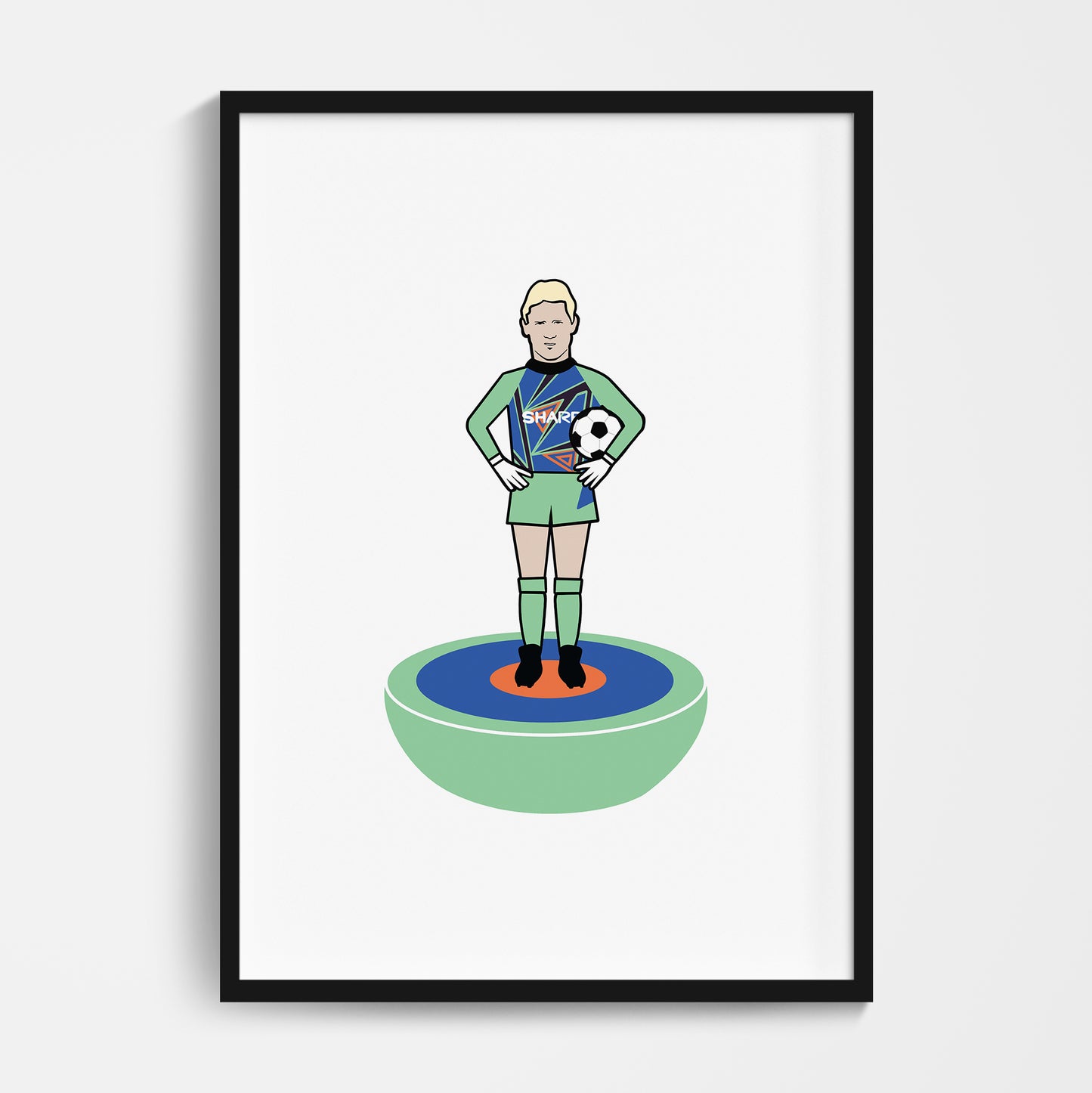 Schmeichel - Table Football Print