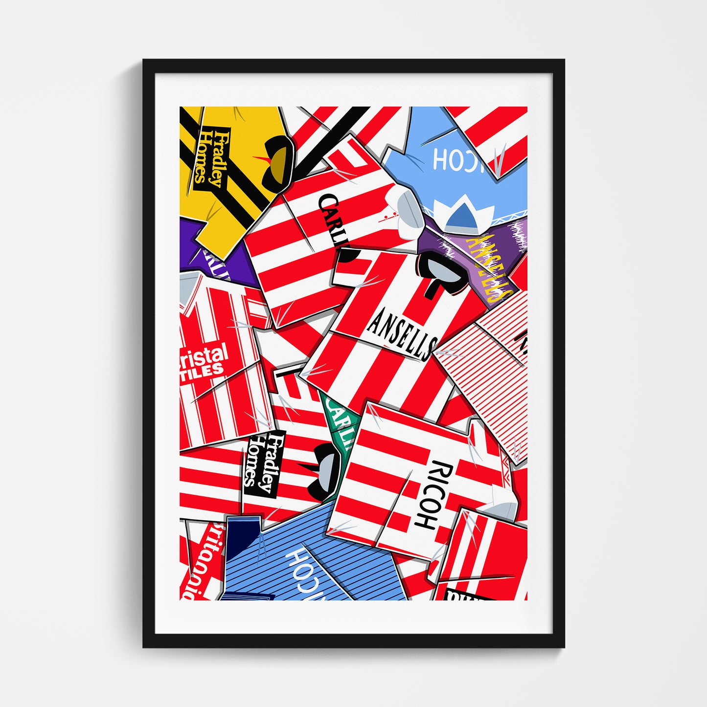 Stoke Shirts Mash Up Print