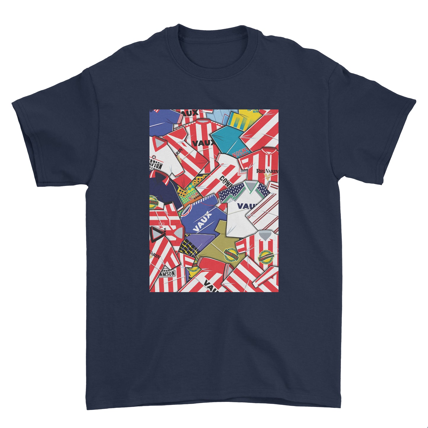 Sunderland Shirts Mash Up Tee