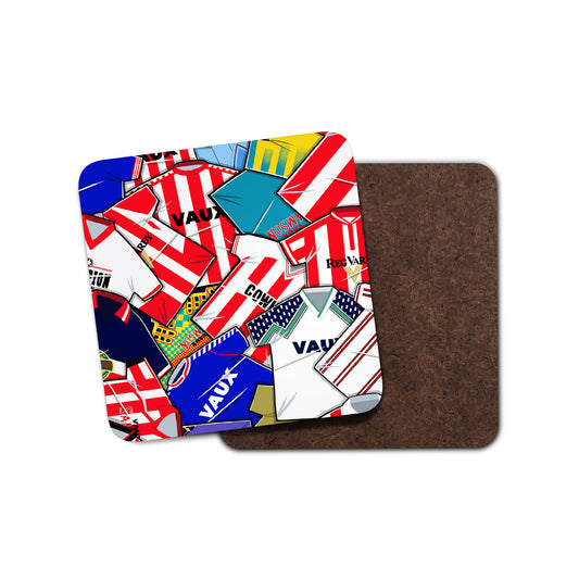 Sunderland Shirts Mash Up Coaster