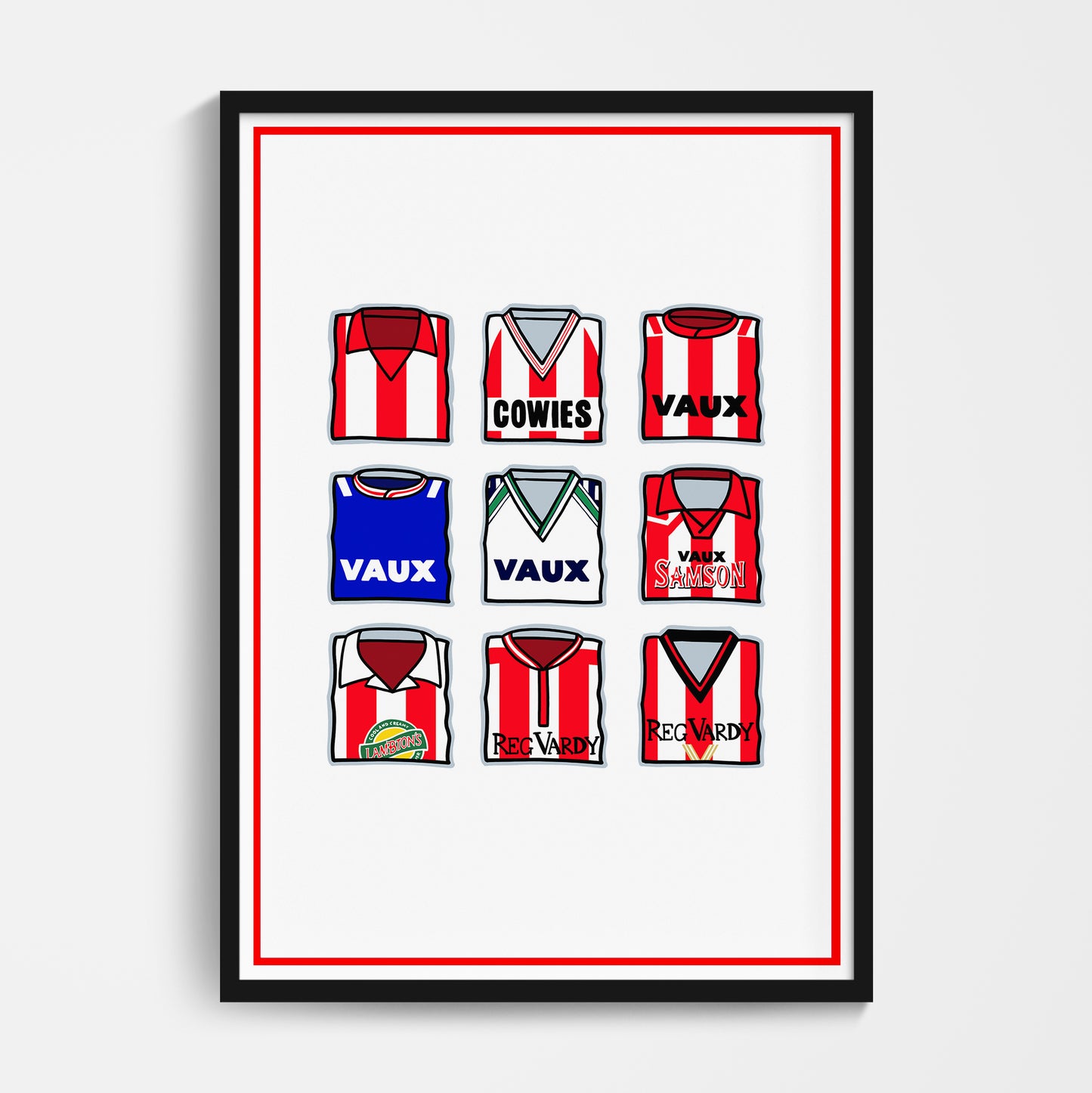 Sunderland Shirts Print