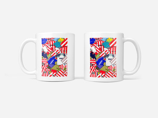 Sunderland Shirts Mash Up Mug