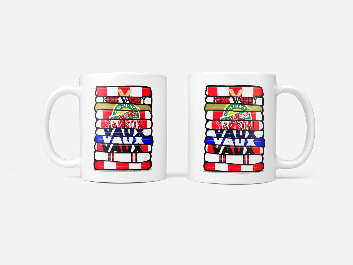 Sunderland Shirt Stack Mug