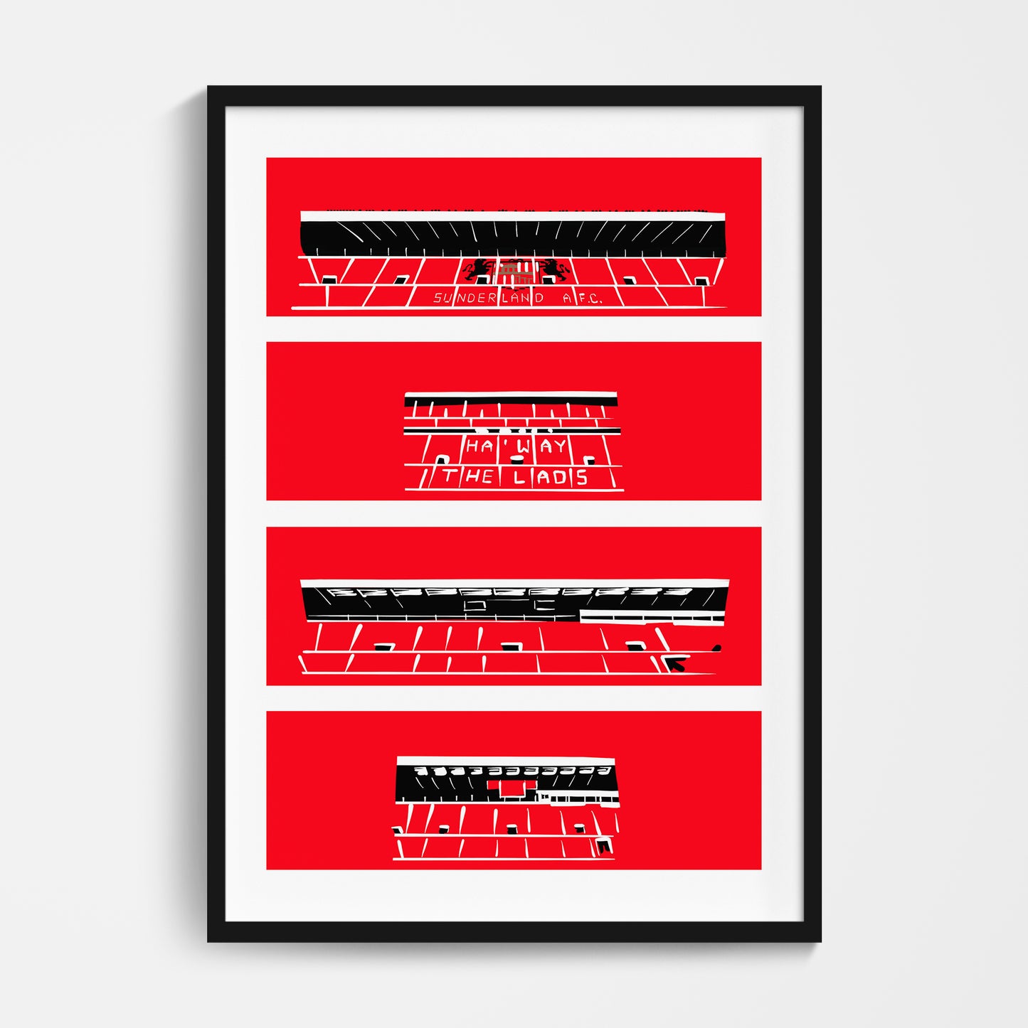 Sunderland Stadium Print