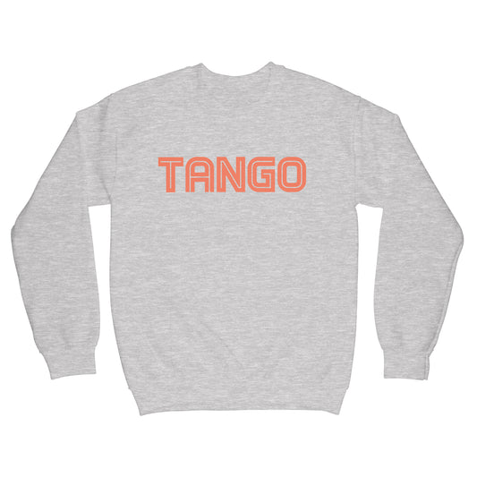 Tango Text Embroidered Sweatshirt