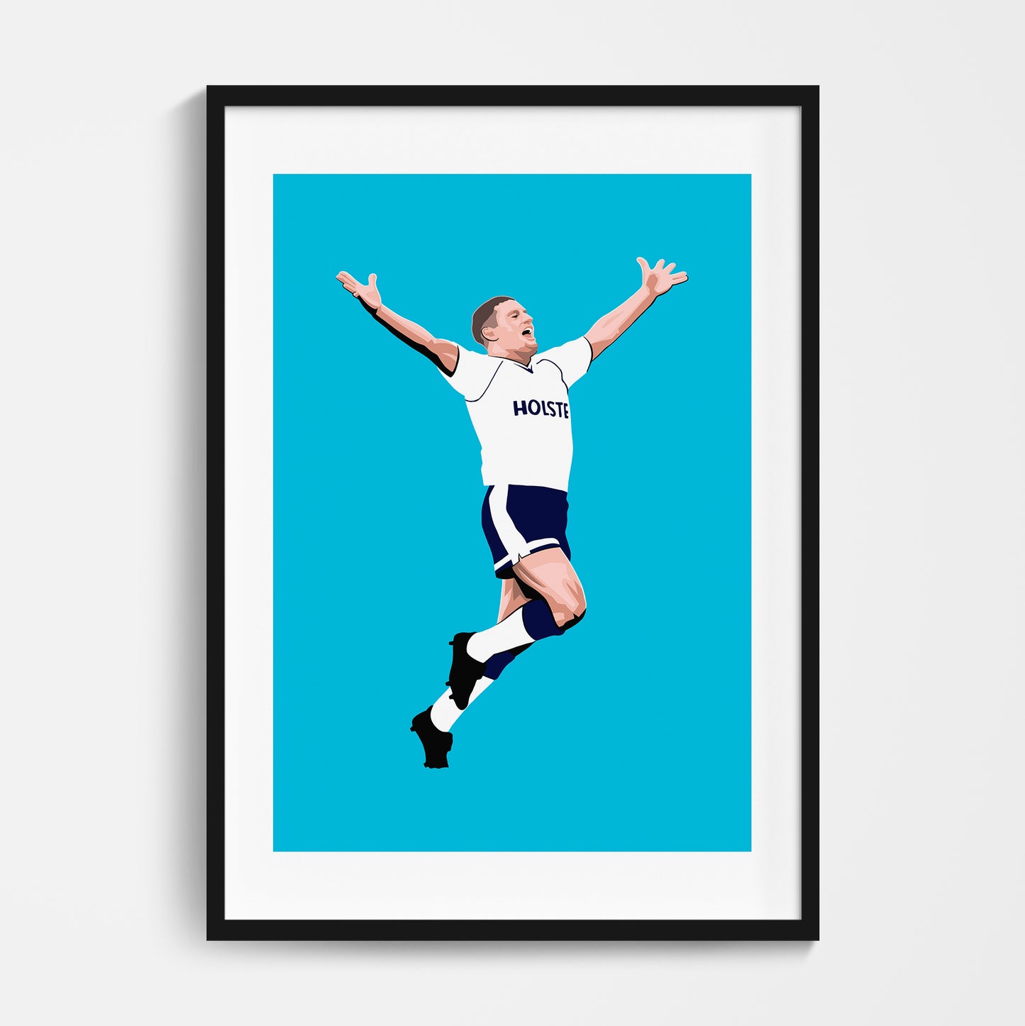 Tottenham 1991 Gazza Print