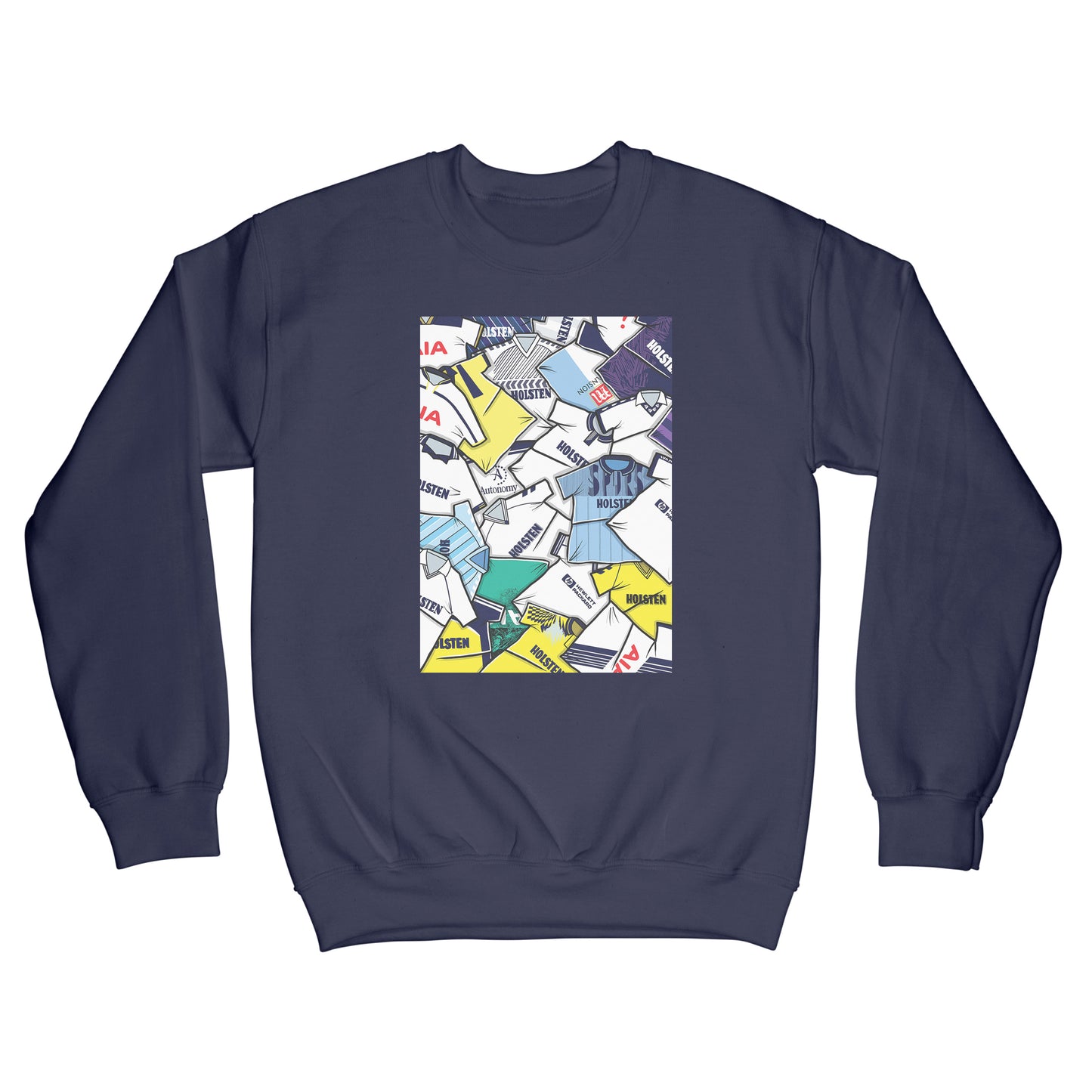 Tottenham Shirts Mash Up Sweatshirt