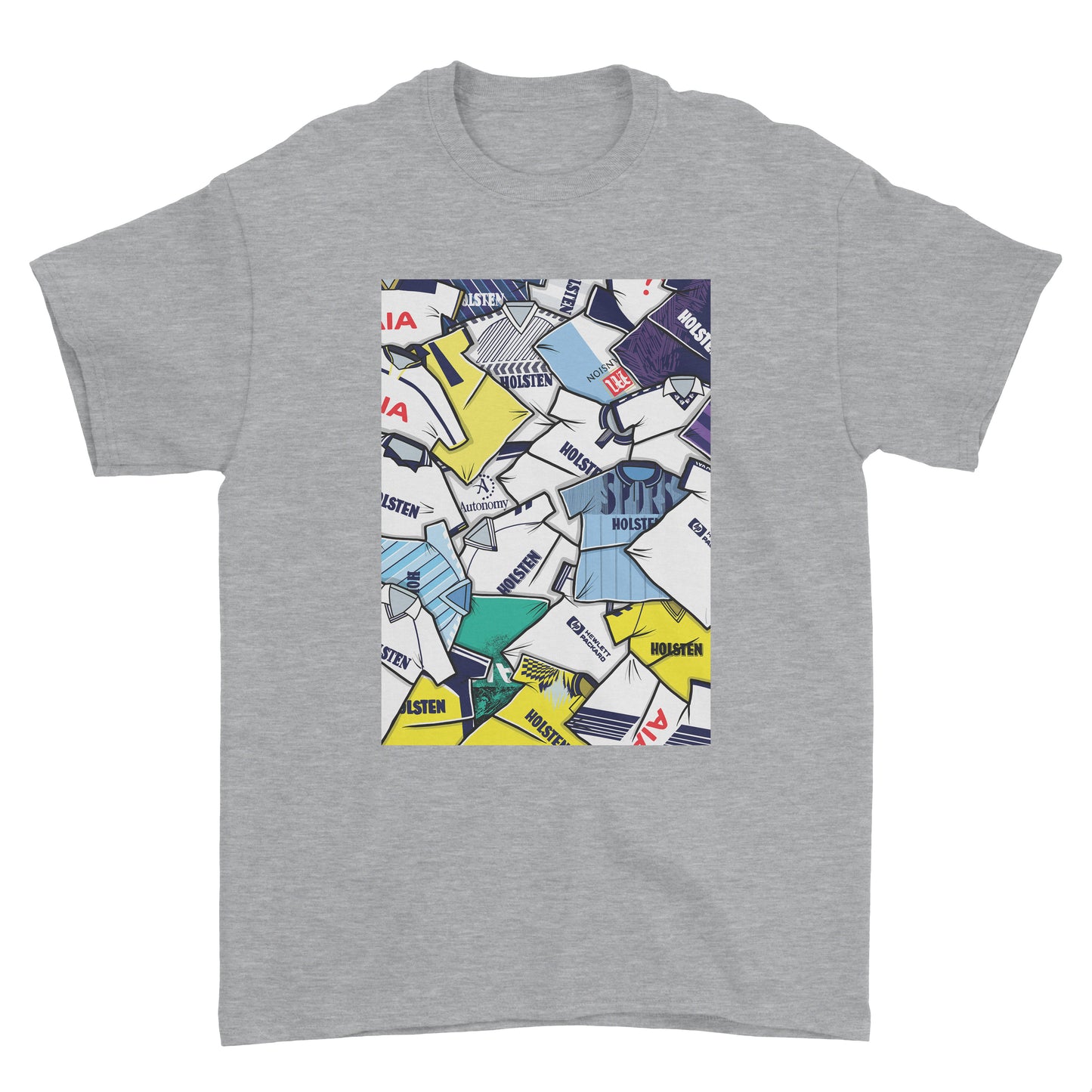 Tottenham Shirts Mash Up Tee