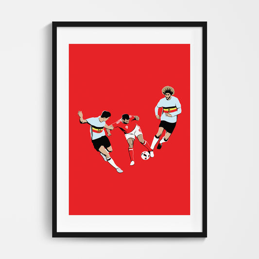 Wales 2016 Robson-Kanu Print