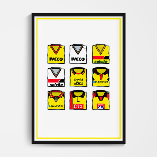 Watford Shirts Print