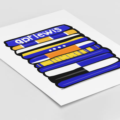 Wealdstone Shirt Stack Print