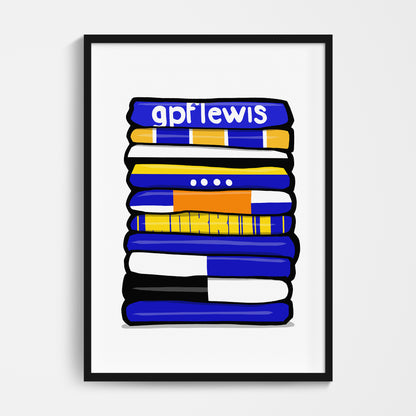 Wealdstone Shirt Stack Print