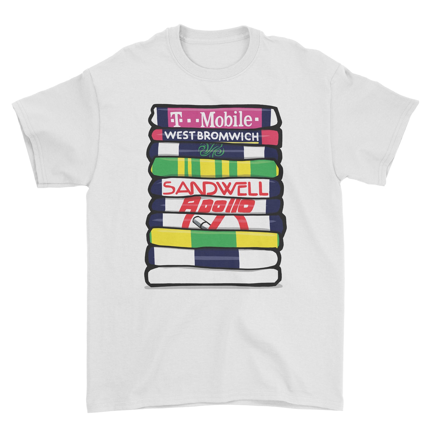 West Brom Shirt Stack Tee