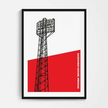 Wrexham Floodlights Print