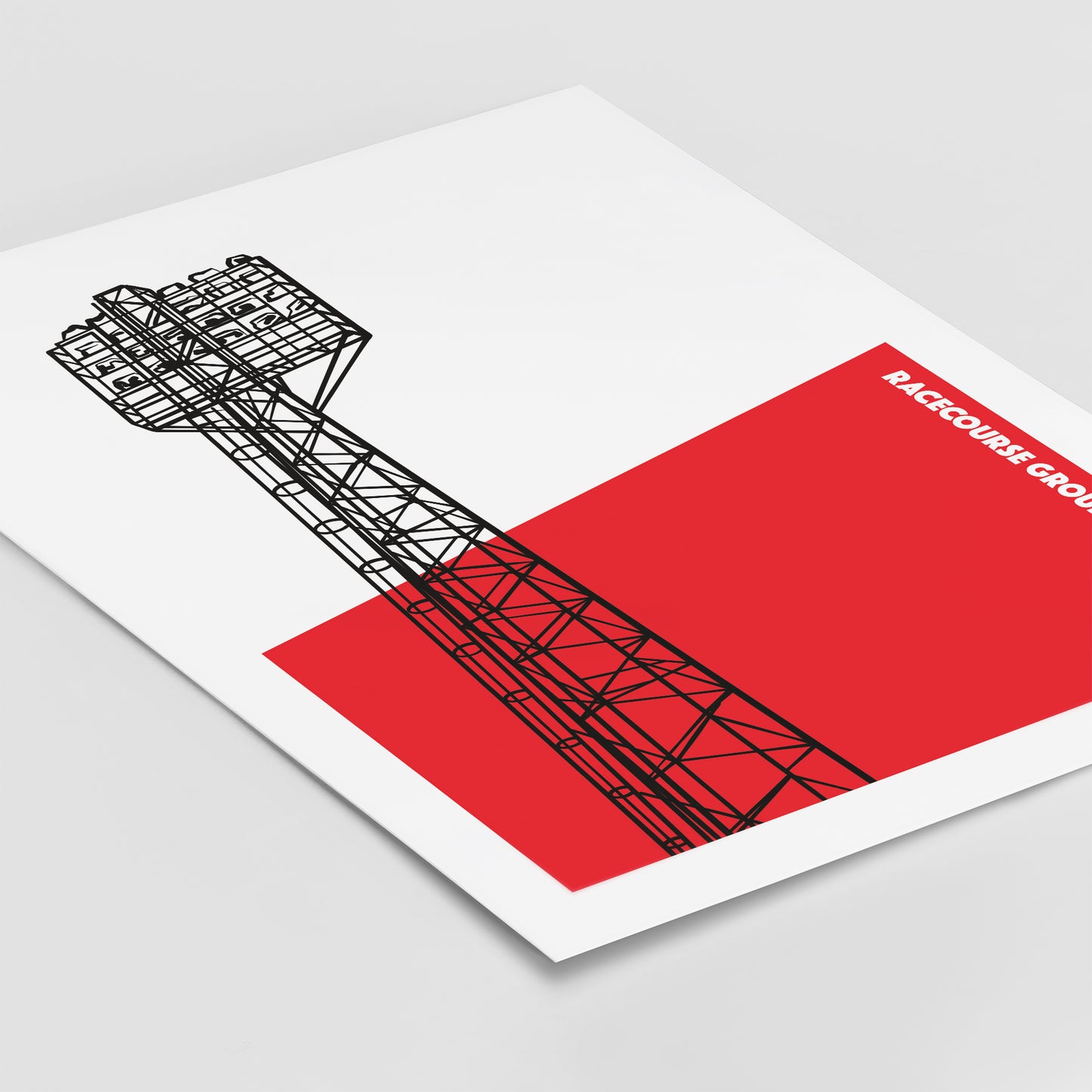 Wrexham Floodlights Print