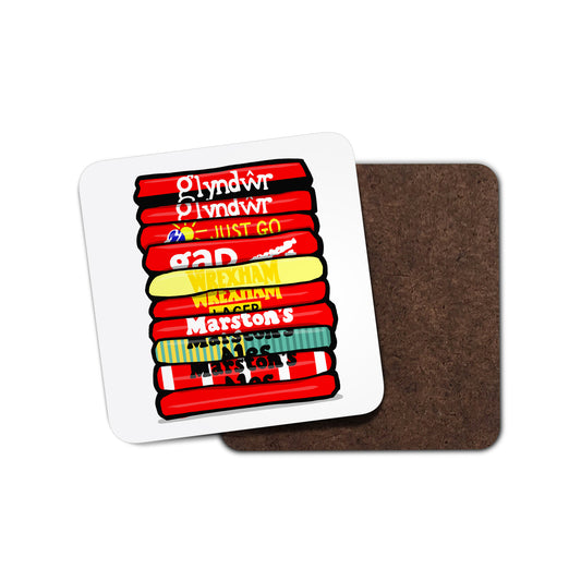 Wrexham Shirt Stack Coaster