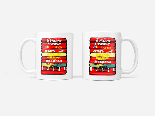 Wrexham Shirt Stack Mug