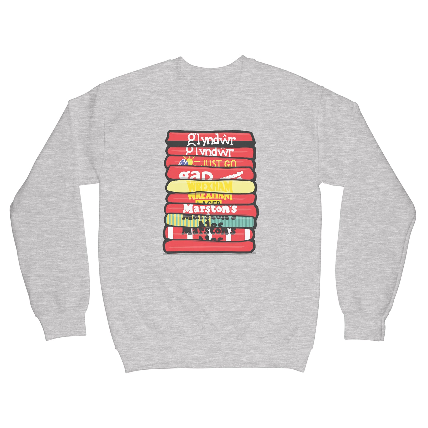 Wrexham Shirt Stack Sweatshirt