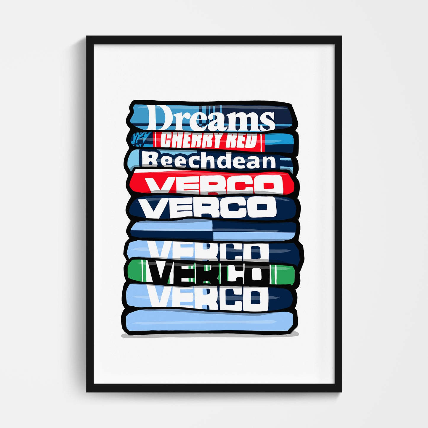 Wycombe Shirt Stack Print