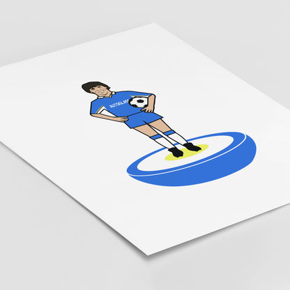 Zola - Table Football Print